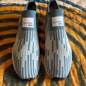 Adidas Equipment Teal Slip-On Shoes